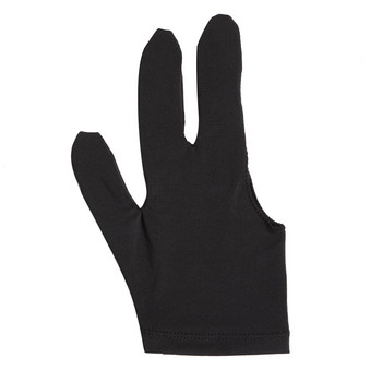 Γάντια μπιλιάρδου με 3 δάχτυλα ανοιχτό σνούκερ Προστατευτικό αριστερού/δεξιού χεριού Μπιλιάρδο Pool Cue Mitten One Size Unisex Sportswear
