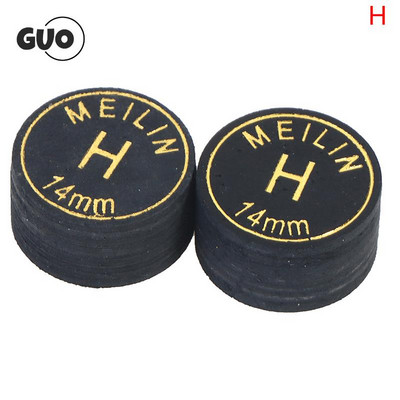 2 vnt. / partijoje 14 mm japoniško lazdelės antgalis, kokybiškas baseino biliardo kiaulės kailio antgalis, 9 sluoksnių snukerio lazdos antgalis