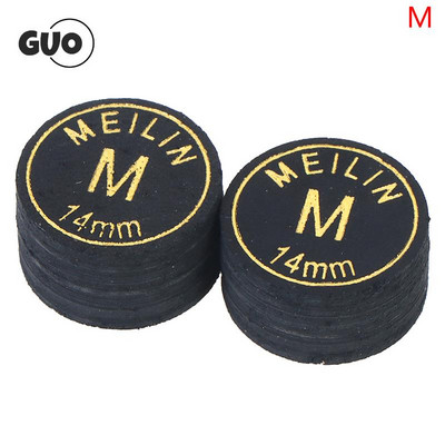 2 vnt. / partijoje 14 mm japoniško lazdelės antgalis, kokybiškas baseino biliardo kiaulės kailio antgalis, 9 sluoksnių snukerio lazdos antgalis