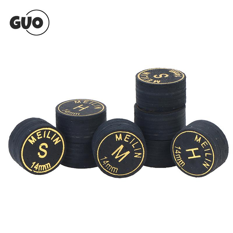 2 vnt. / partijoje 14 mm japoniško lazdelės antgalis, kokybiškas baseino biliardo kiaulės kailio antgalis, 9 sluoksnių snukerio lazdos antgalis