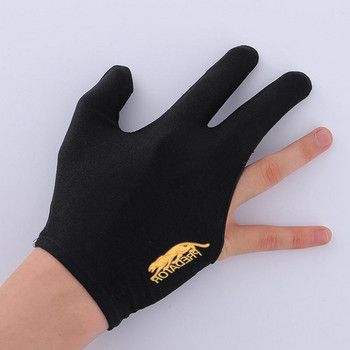 Γάντι μπιλιάρδου 2 τεμ. Γάντια μπιλιάρδου με τρία δάχτυλα Κεντημένα αντιολισθητικά αναπνεύσιμα γάντια μπιλιάρδου Προστατευτικό αριστερού χεριού