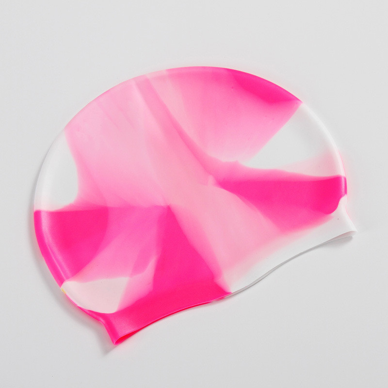 Candy Color Silicone σκουφάκι κολύμβησης ενηλίκων Ανδρικά γυναικεία ελαστικά μαλακά άνετα καπέλα κολύμβησης Προστασία αυτιών Αξεσουάρ κολύμβησης