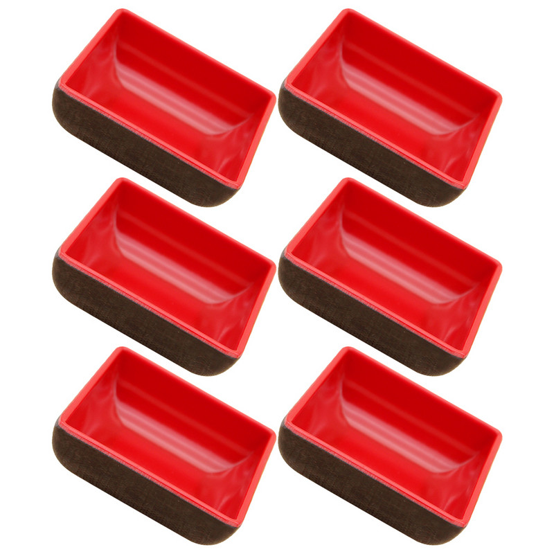 6 vnt. Acto indas Medienos lėkštė Pagardai Marinuoti agurkėliai Padažas Dubuo Prieskonių patiekimo lėkštės Melamino prieskonių skonis