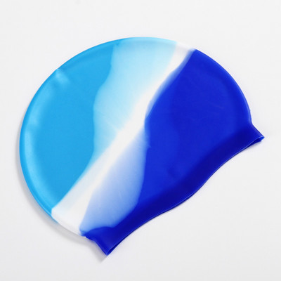 Candy Color Silikoonist Täiskasvanute ujumismüts Meeste Naiste Elastne Pehme Mugav ujumismütsid Kõrvakaitsed Ujumistarvikud