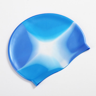 Candy Color Silikoonist Täiskasvanute ujumismüts Meeste Naiste Elastne Pehme Mugav ujumismütsid Kõrvakaitsed Ujumistarvikud