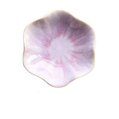 FANCITY Japoniškų garstyčių prieskonių indų krosnis, pasukta lotoso keramika, maži kopūstai drugeliai, buitinė karšto puodo mirkymo acto indas