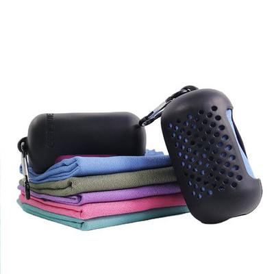 Kiiresti kuivav mikrokiust rätik spordijooks õues matkarätik kaasaskantav spordisaali rätik Jooga rannareisi silikoonkott