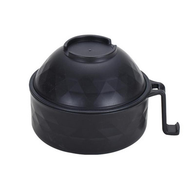 Mikrobangų krosnelės ramen viryklės ramen dubens rinkinys Kūrybiškas greitai paruošiamų makaronų dubens iš bambuko pluošto nusausintos sriubos stalo reikmenų rinkinys mergaitėms