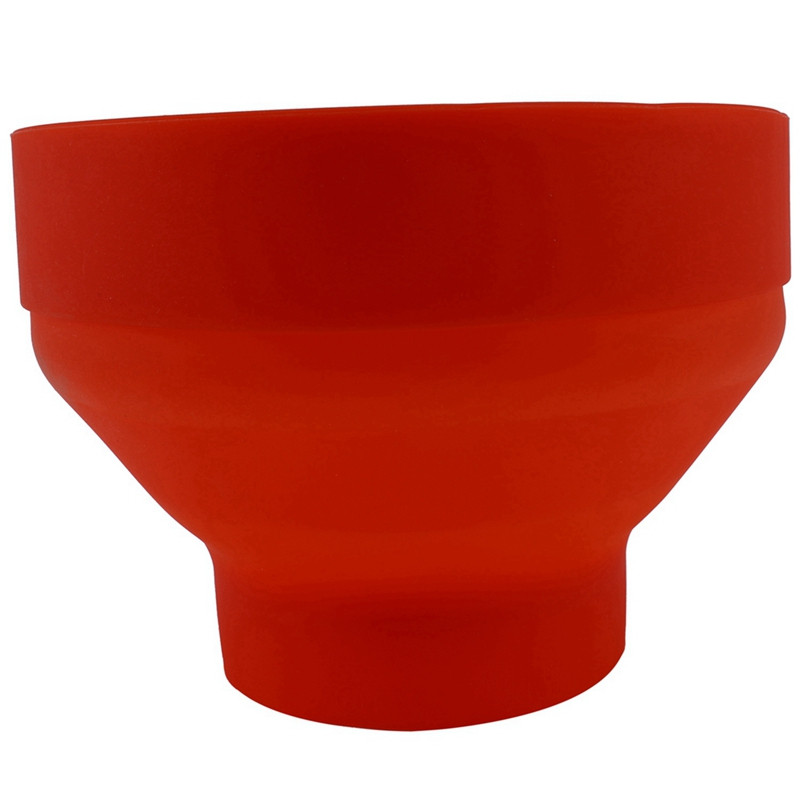 2X spragėsių mikrobangų krosnelė silikoninė sulankstoma raudona virtuvės paprasti įrankiai.