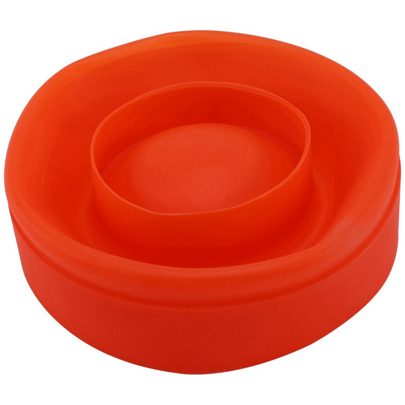 2X spragėsių mikrobangų krosnelė silikoninė sulankstoma raudona virtuvės paprasti įrankiai.