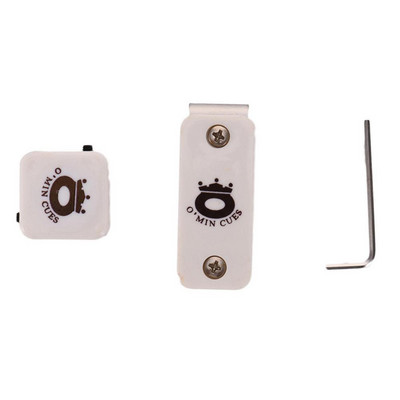 Magnetinis snukerio biliardas biliardo stalo plastikinis kreidos laikiklis su diržo segtuku Snukerio kreidos dėklai su stipriu magnetu