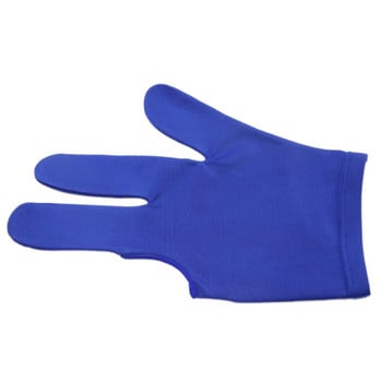 Ζεστό! Billiards Three Finger Gloves Anti Snooker Billiard Cue Glove Pool Αριστερό χέρι Υψηλής ελαστικότητας για αξεσουάρ Unisex