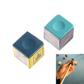 2 bucăți pătrate durabile snooker masa anti-alunecare accesorii biliard crete cu vârf de carbonat de calciu de înaltă calitate
