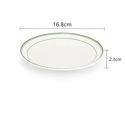 Honkongo stiliaus melamino desertinis dubuo sutirštintas plastikinis dubuo su cukrumi Įvairių dydžių kūrybingi ryžių dubenys rameno dubenys Virtuvės stalo įrankiai Įrankiai