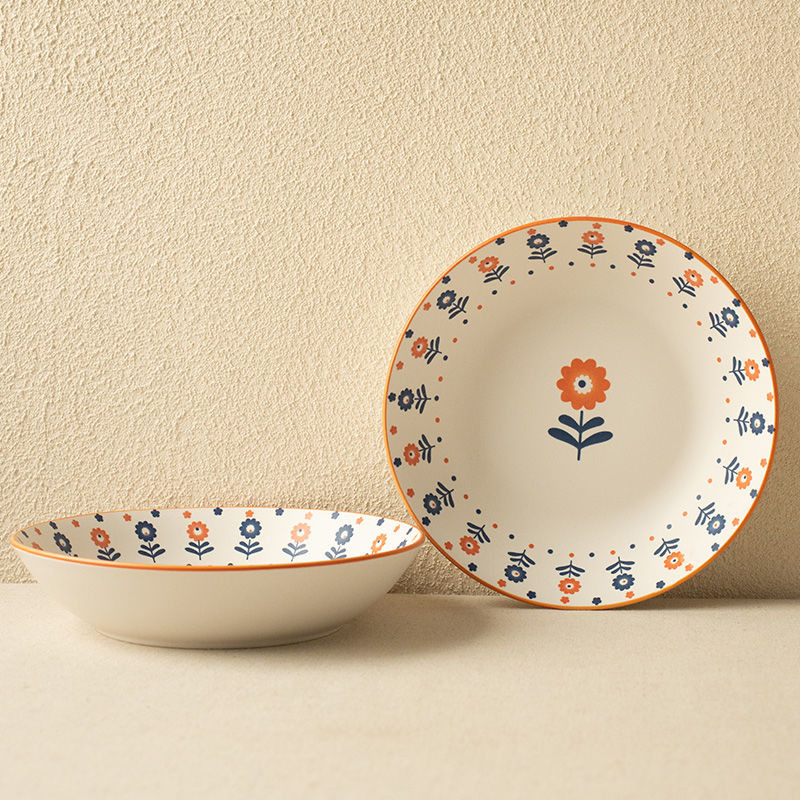 Μπολ Ηλίανθος Ματ Φινίρισμα Κεραμικά Βαθύς Δίσκος Οικιακή Σούπα Φαγητό Πρωινό Δοχείο Κουζίνα Σπίτι Καθημερινή Τραπεζαρία Απλή