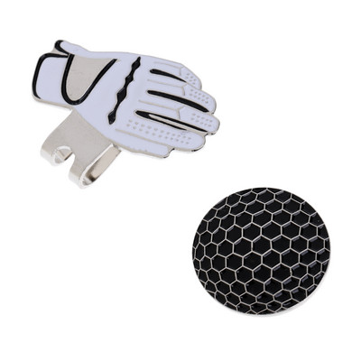 Κλιπ για καπέλο γκολφ με αστείο σχέδιο γαντιών με μαρκαδόρο με μαγνητική μπάλα δώρο παίκτη του γκολφ