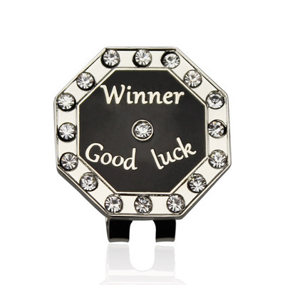 1τμχ Μαρκαδόρος μπάλας του γκολφ με κλιπ καπέλου γκολφ, Κλιπ καπέλου γείσο γκολφ Χονδρική