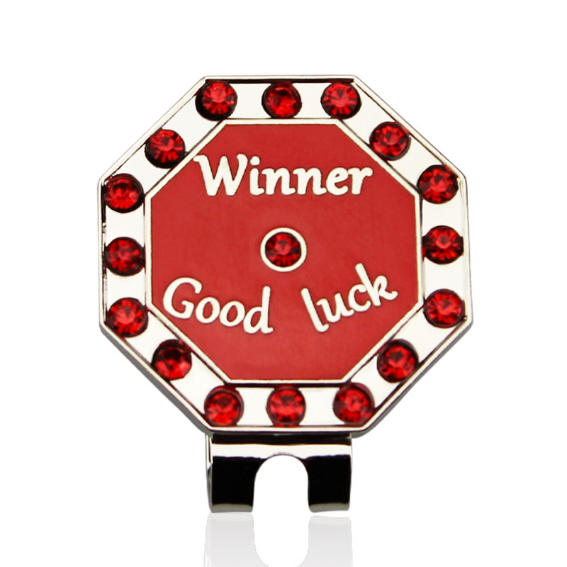 1τμχ Μαρκαδόρος μπάλας του γκολφ με κλιπ καπέλου γκολφ, Κλιπ καπέλου γείσο γκολφ Χονδρική