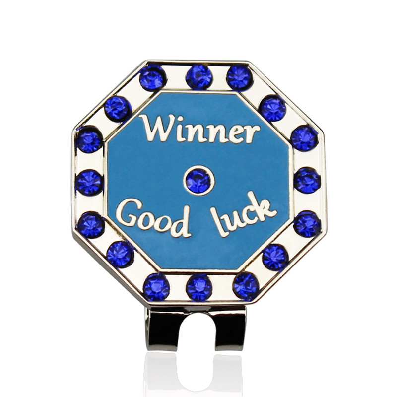 1τμχ Μαρκαδόρος μπάλας του γκολφ με κλιπ καπέλου γκολφ, Κλιπ καπέλου γείσο γκολφ Χονδρική