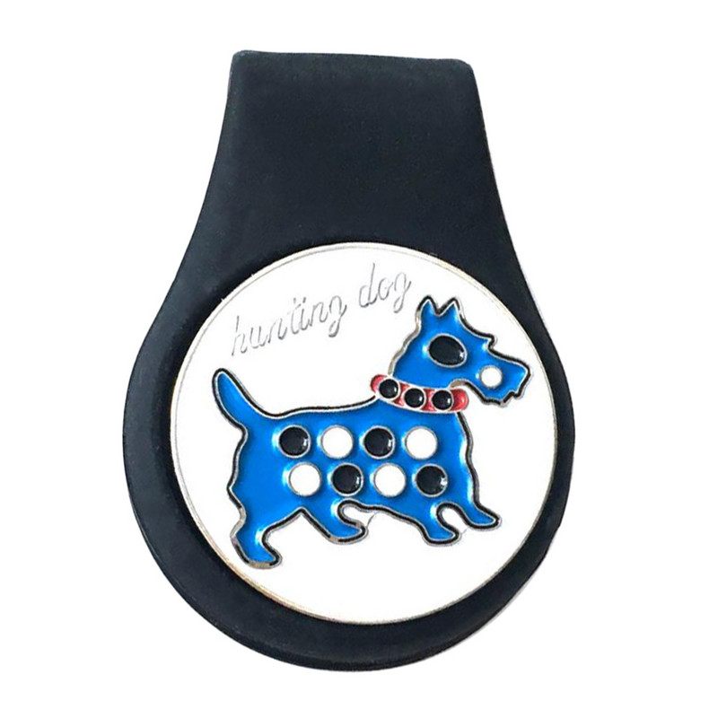 Silikoonist golfimütsi klamber koos särava armsa pallimarkeriga Suurepärane kingitus