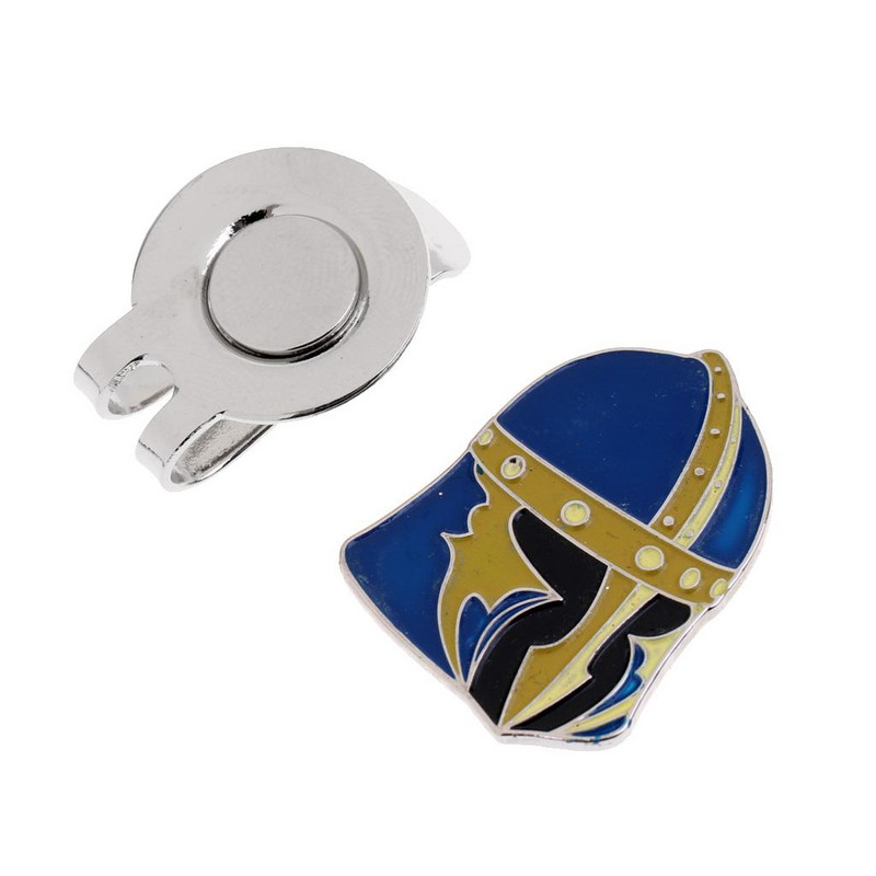 Marcator de minge de golf din aliaj de epocă cu clemă pentru pălărie Accesoriu de golf Cadou pentru cadou de golf