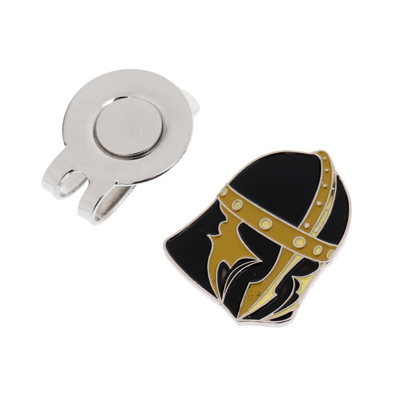 Marcator de minge de golf din aliaj de epocă cu clemă pentru pălărie Accesoriu de golf Cadou pentru cadou de golf