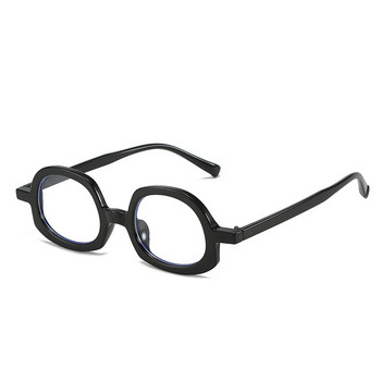 MOONBIFFY Мъже Жени Ретро кръгли оптични очила Рамки Реколта Рамки за очила за късогледство Оптични очила（Без лещи）