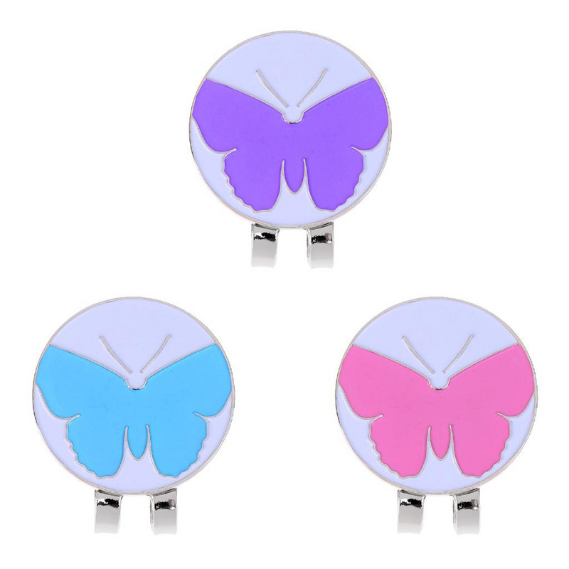 1 gabalas golfo kamuoliukų žymeklio skrybėlės segtukas Patvari golfo dovana