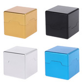 Kišeninis biliardo lazdelės kreidos laikiklis Aliuminis, nešiojamasis mini lazdelės antgaliai, kreida prie baseino