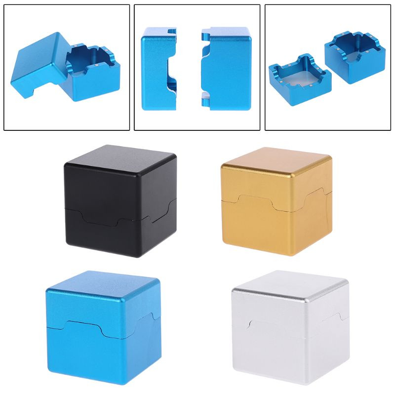 Kišeninis biliardo lazdelės kreidos laikiklis Aliuminis, nešiojamasis mini lazdelės antgaliai, kreida prie baseino