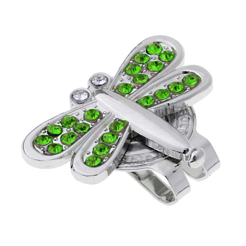 Golfo kepurė Hat Visor Clip Marker Golfer Gift Dragonfly