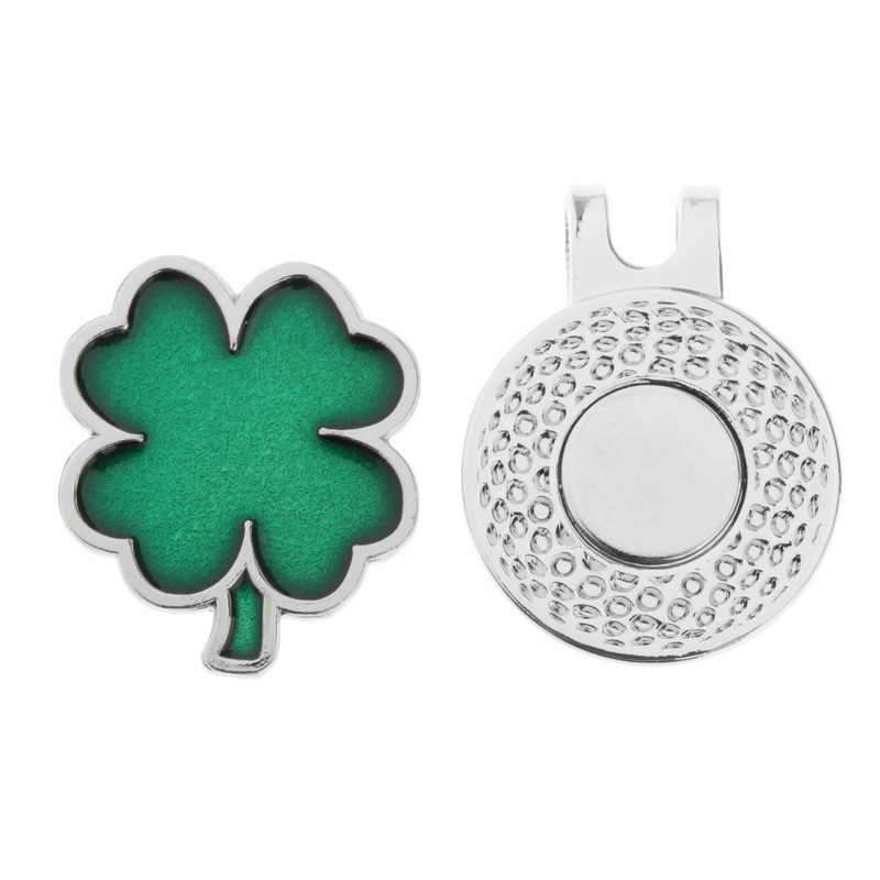 Kūrybingas golfo kamuoliukų žymeklio skrybėlės segtukas Dovanų metalinis golfo sporto aksesuarai Ballmarker golfo kamuoliukų ženklas moterims golfo žaidėjams