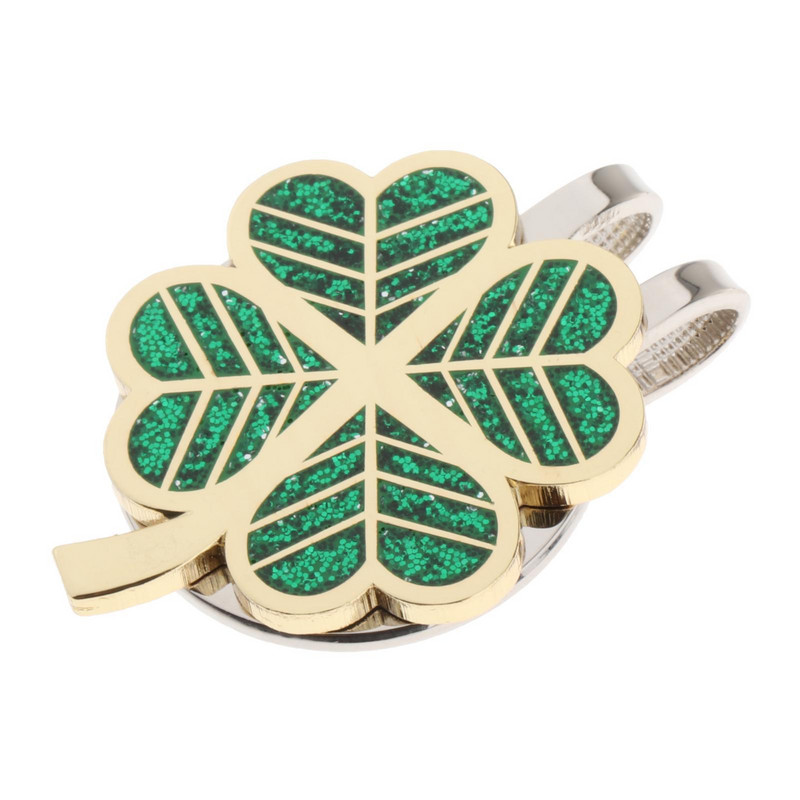 Kūrybingas golfo kamuoliukų žymeklio skrybėlės segtukas Dovanų metalinis golfo sporto aksesuarai Ballmarker golfo kamuoliukų ženklas moterims golfo žaidėjams