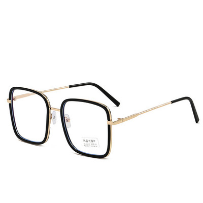 Akiniai nuo nuovargio Moteriški kvadratiniai rėmeliai Kompiuterio akiniai 0 Plokščias veidrodis Mėlynos Šviesos Akiniai Skaidrūs Akiniai Madingi Akiniai очки