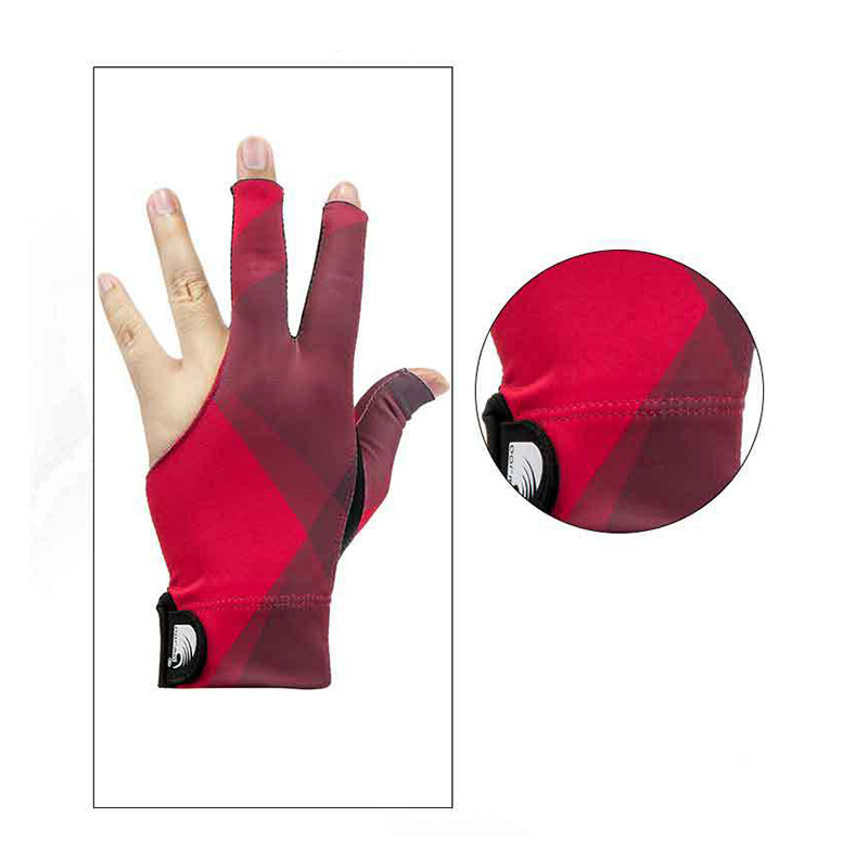 Bilijarske rukavice s tri prsta Snooker rukavica za lijevu ruku Posebne visoke kvalitete rukavice za bilijar bez prstiju Snooker rukavice za bilijar