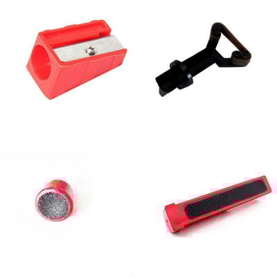 4 tk piljardi paranduskii otsatööriistad Snuukri basseini kii otsakujundaja, 4 tüüpi