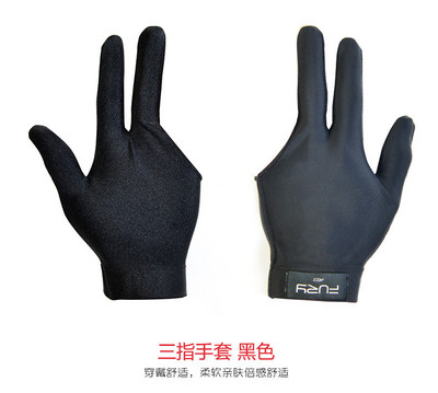 Fury Μπιλιάρδο Αξεσουάρ Pool Cue Full Fingers Glove Snooker Γάντια ελαστικότητας Υλικό Αριστερό Ρούχα για Άντρες Γυναίκα Γενικά