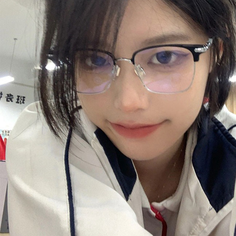 Uus klassikaline läbipaistev raam Anti Blue Light Prillid Naiste Ruudu ülikerged prillid Meeste Blokeerivad Prillid Kaitseprillid