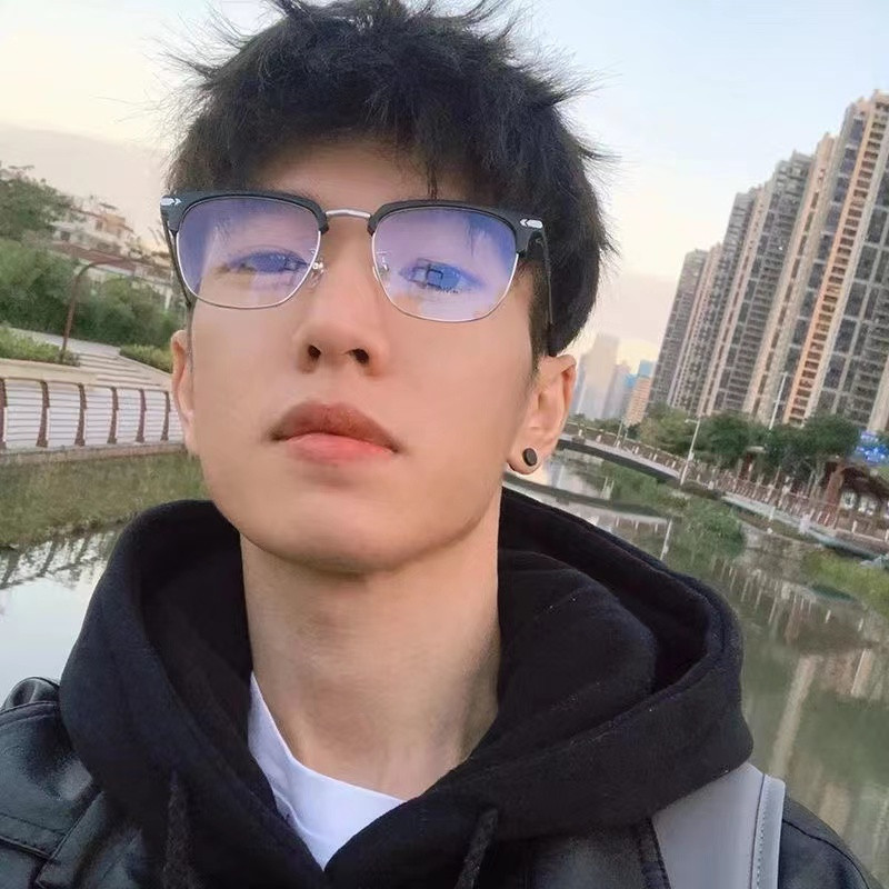 Uus klassikaline läbipaistev raam Anti Blue Light Prillid Naiste Ruudu ülikerged prillid Meeste Blokeerivad Prillid Kaitseprillid