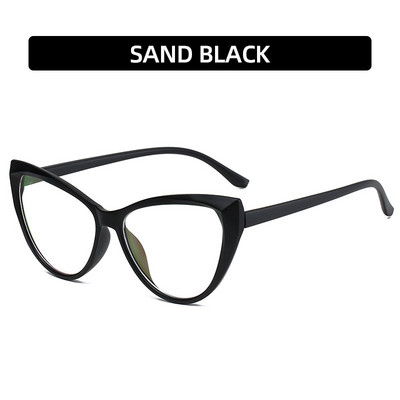 Cat Eye Anti Blue Light akiniai Blokuojantys Filtrai Kompiuteriniai akiniai Vyriški Moteriški Akiniai su itin lengvu rėmeliu Skaidrūs akiniai