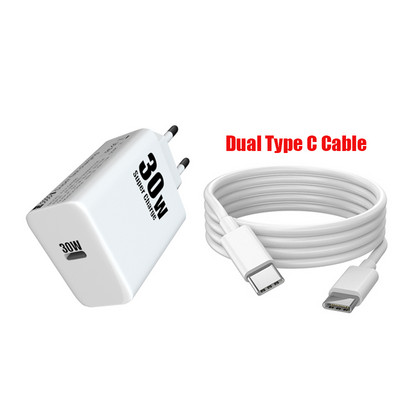 30 W PD greito įkrovimo C tipo įkroviklis, skirtas iPhone 14 Pro Max 13 12 11 Mini XS iPad Samsung Xiaomi Huawei nešiojamasis mobiliojo telefono blokas