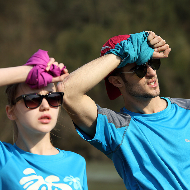 Brzo sušeći sportski ručnici od mikrovlakana Muškarci Kampiranje na otvorenom Planinarenje Biciklizam Prijenosni ručnik za plažu Žene Trčanje Mekani rashladni ručnici