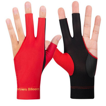 Billiards Glove Quick-Dry Show Gloves For Billiard Shooters Δώρο για γυναίκες Ανδρικά Αντιολισθητικά ρυθμιζόμενα γάντια για Snooker Cue