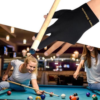 Billiards Glove Quick-Dry Show Gloves For Billiard Shooters Δώρο για γυναίκες Ανδρικά Αντιολισθητικά ρυθμιζόμενα γάντια για Snooker Cue