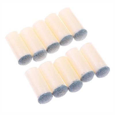 10 vnt. antgaliai, biliardo lazdos pakeitimas snukerio biliardo minkštas komplektas, taisymo antgalių antgalis, prisukamas pagaliukas, lazdos priedai