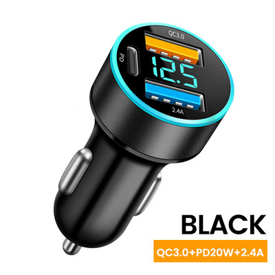 Încărcător auto USB Olaf 5 porturi tip C 150W PD Încărcare rapidă în brichetă auto Adaptor telefon mobil pentru iPhone Xiaomi Samsung