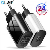 OLAF 5V 2A USB laadija iPhone X 8 7 iPad Air kiire seinalaadija EU adapter Samsung S9 jaoks Xiaomi Mi6 Mi5 mobiiltelefoni laadija