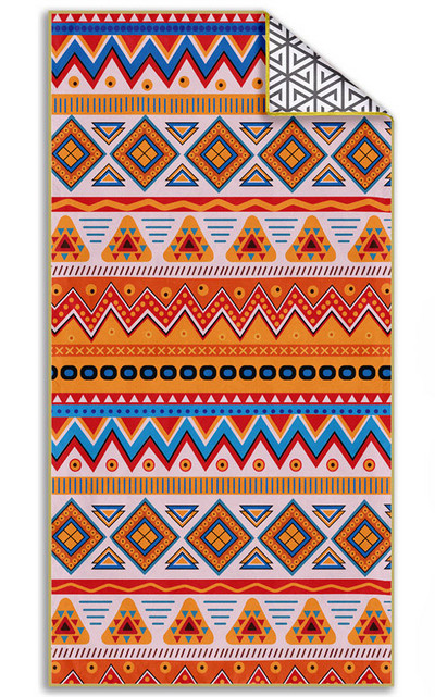 Πετσέτες παραλίας για ενήλικες Superfine Fiber Sand Blasting Line Speed Not Dry Towel