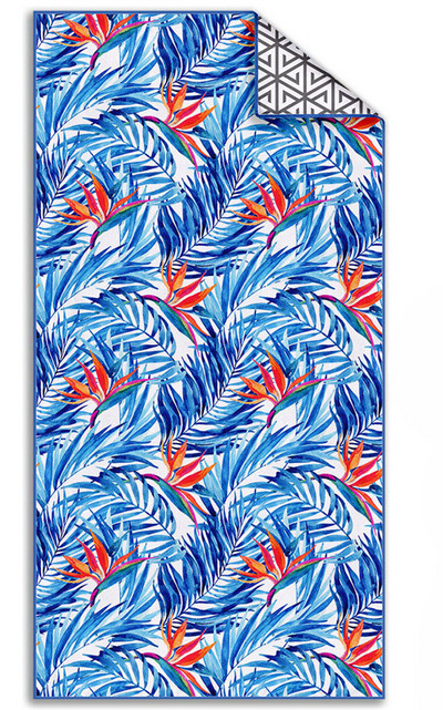 Πετσέτες παραλίας για ενήλικες Superfine Fiber Sand Blasting Line Speed Not Dry Towel