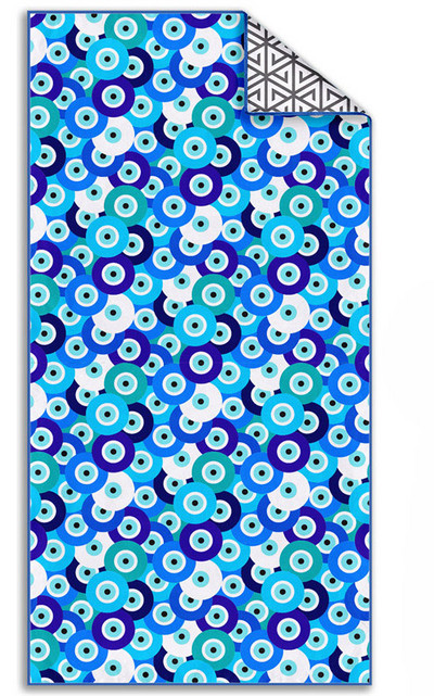 Πετσέτες παραλίας για ενήλικες Superfine Fiber Sand Blasting Line Speed Not Dry Towel